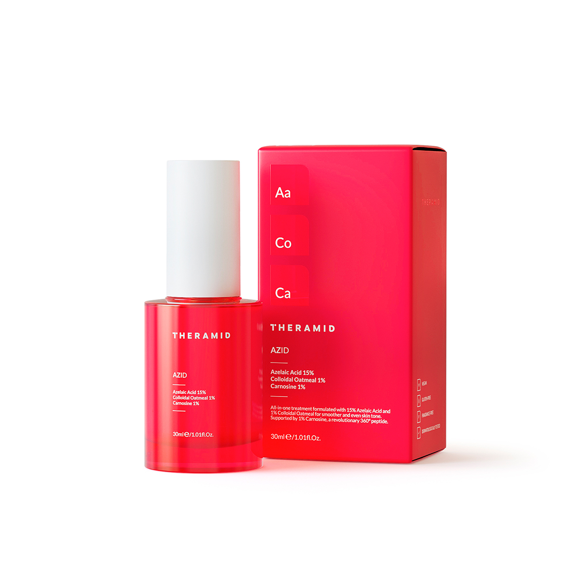 Theramid Azelaic Acid 15% 30 ml - Активна сироватка з азелаїновою кислотою Theramid Azelaic Acid 15% 30 ml - Активна сироватка з азелаїновою кислотою